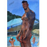 Shy nudist