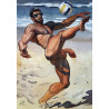 Soccer on the beach