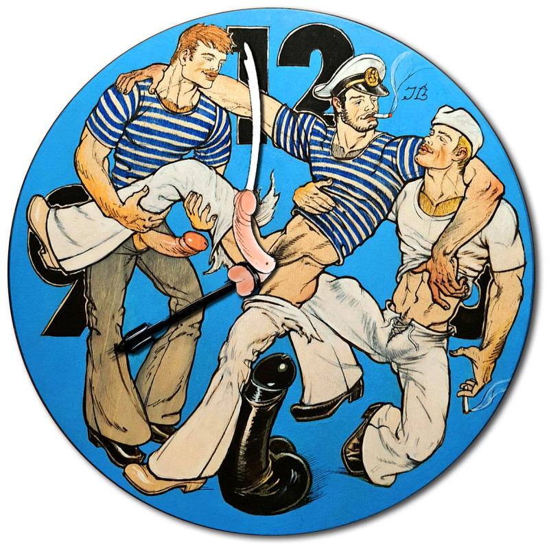 clock "merry sailors"